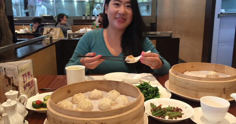 Eating Xiao Long Bao in Shanghai
